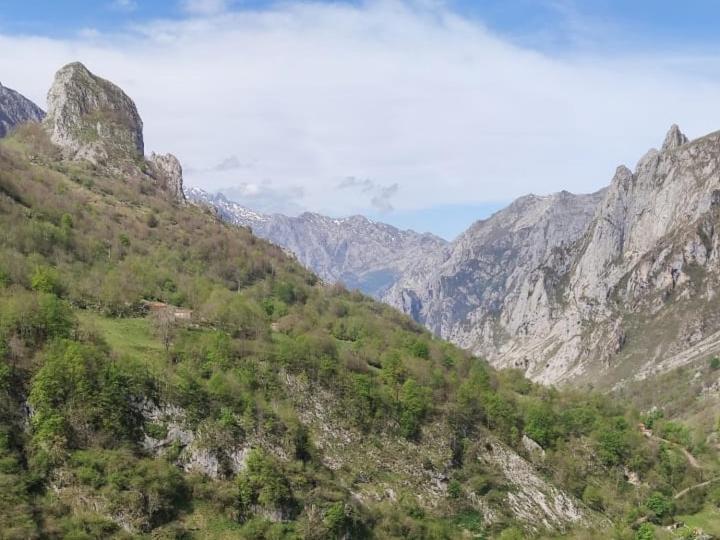 La Casina De Tielve De Cabrales Dentro Del Parque Nacional Picos De Europa Exterior foto