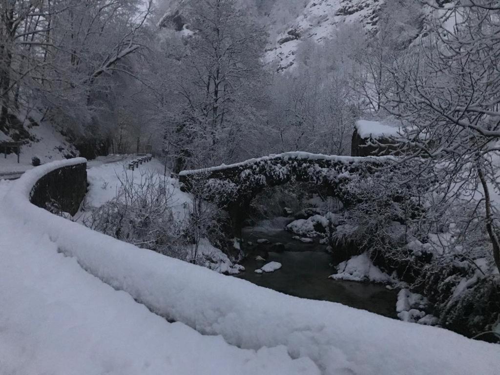 La Casina De Tielve De Cabrales Dentro Del Parque Nacional Picos De Europa Exterior foto